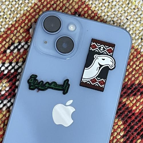 أستكر حديد لجوال أيباد لاب توب قطعة واحدة