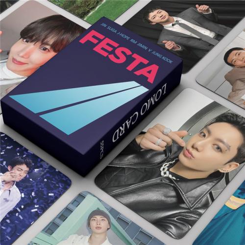 55 قطعة فوتوكارد BTS