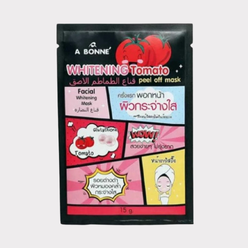 قناع تقشير الوجه بالطماطم لتفتيح البشرة 15 مل من A...