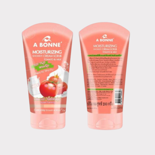 كريم ترطيب مقشر للاستحمام بخلاصة الطماطم والحليب 3...