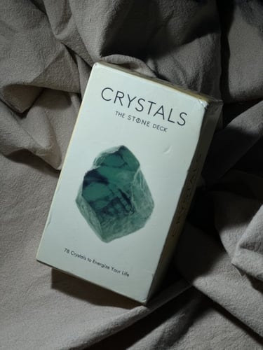 فلاش كارد للكريستال+ تعليقة احجار كريمة