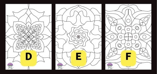 مجموعة صور ماندالا للتلوين (جاهزة للطباعة)