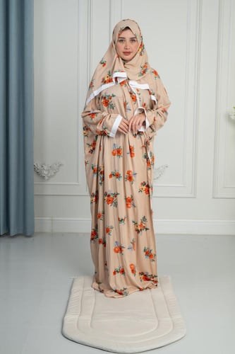 شرشف صلاة نسائي مشجر - مشلح