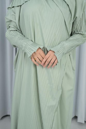 شرشف صلاة بكسرات أنيقة مشلح مع سجادة