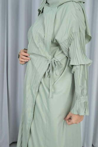 شرشف صلاة بكسرات أنيقة مشلح مع سجادة