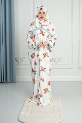 شرشف صلاة نسائي مشجر - مشلح