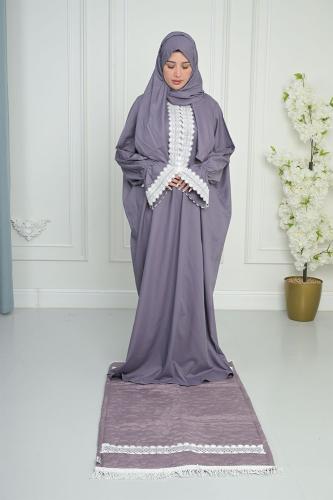 شرشف بكلفة أنيقة مع سجادة وسحاب ناعم