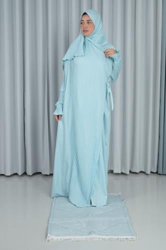 شرشف صلاة بكسرات أنيقة مشلح مع سجادة