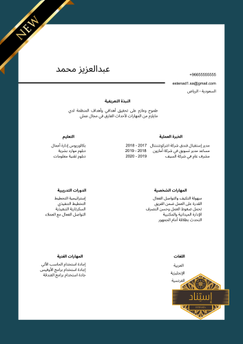 سيرة ذاتية متوافقة مع نظام ATS