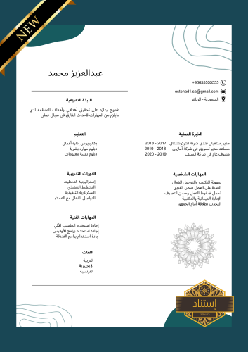 سيرة ذاتية إحترافية