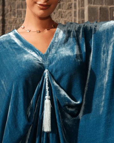 عباية مخمل فرنسي