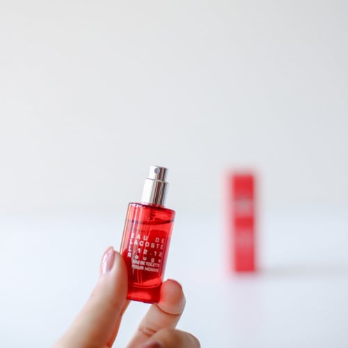 عطر ميني رجالي لاكوست او دو لاكوست روج - بخاخ