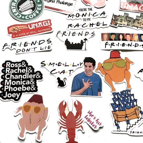 ستكرات فريندز - 34 حبه