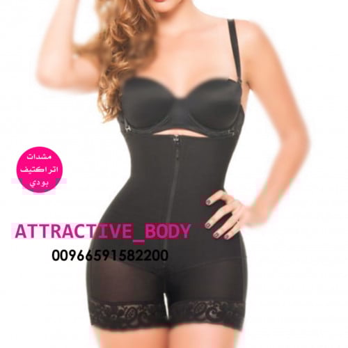 مشد سيور رفيع مستوي مفتوح المؤخرة