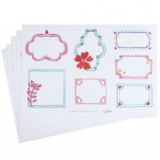 قرطاسية | استيكرات مُتعددة الاستعمالات