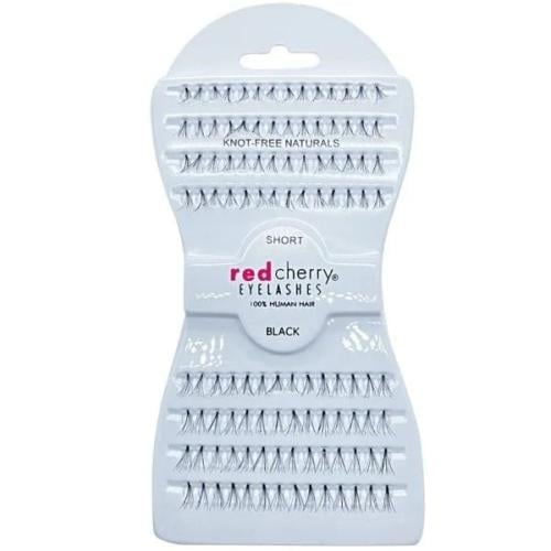 مجموعة رموش صناعية بالحبة ريد شيري - SHORT