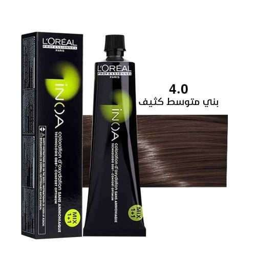 صبغة انوا من لوريال بروفيشينال بني متوسط كثيف 4.0...