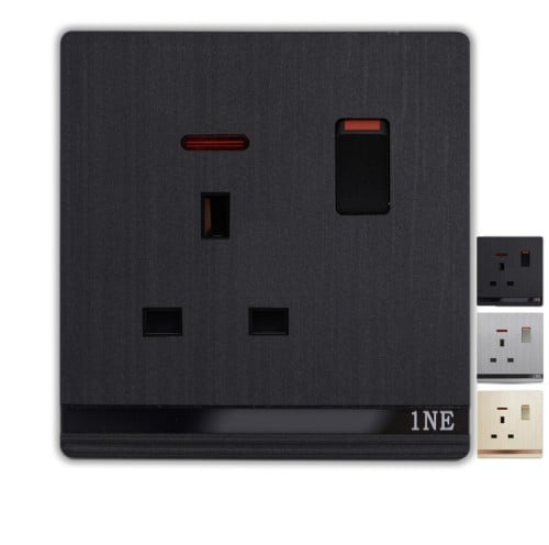 فيش 13امبير بمفتاح ولمبة 1NE المظلة MAZALLA