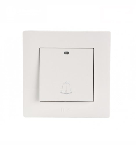 مفتاح جرس أبيض 7*7 MZ