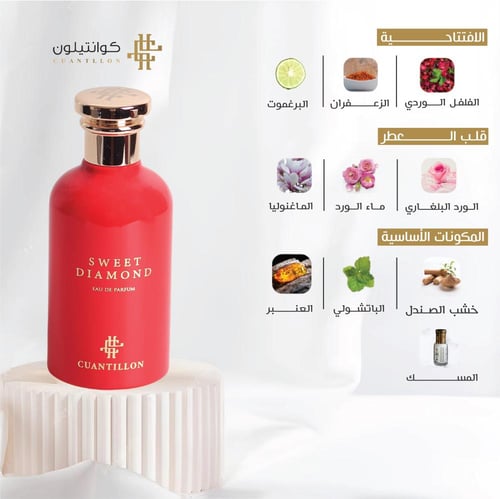 عطر سويت دايموند من كوانتليون 100مل او دي بارفيوم