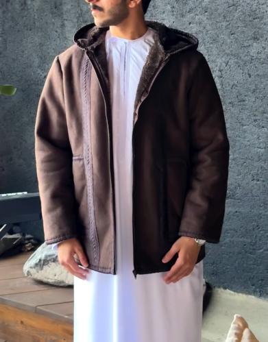 جاكيت رجالي فرو شتوي