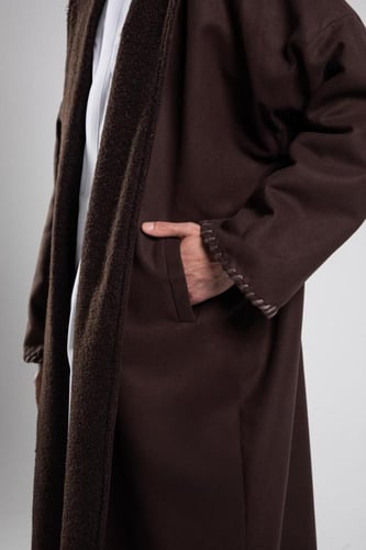 فروة حياكة يدوي صوف