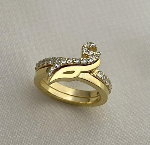 خاتم الأحرف المتشابكة