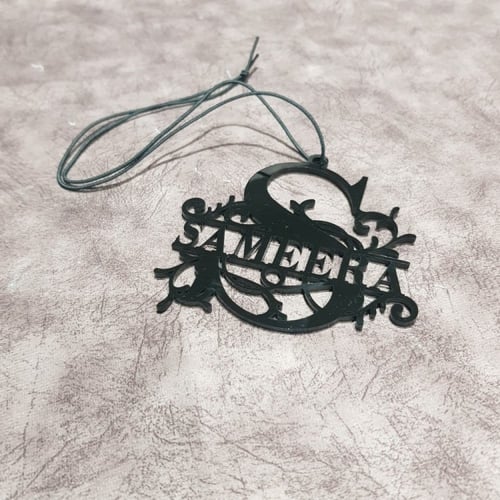 تعليقه مزخرفه