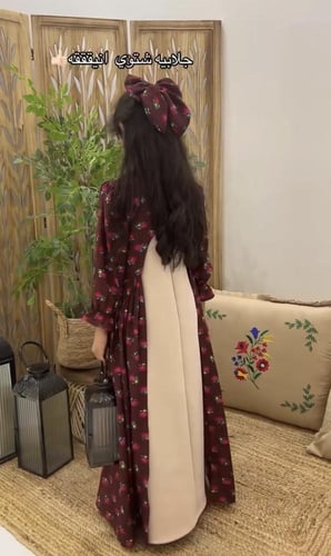 جلابية رمضانية بناتي بشكل جديد