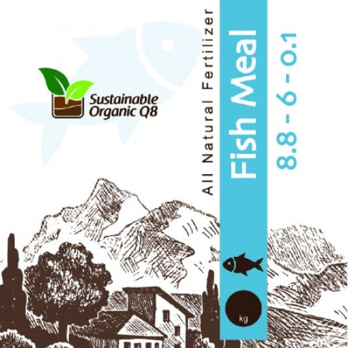 سماد السمك - 0.8Kg - Fish Meal