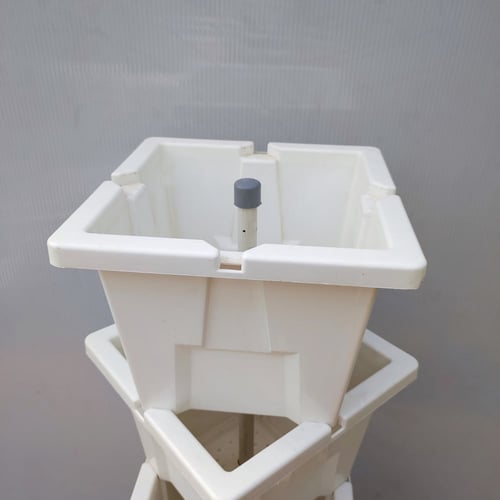 نظام ماسورة قائمة مزدوج مع حامل | 64 شتلة