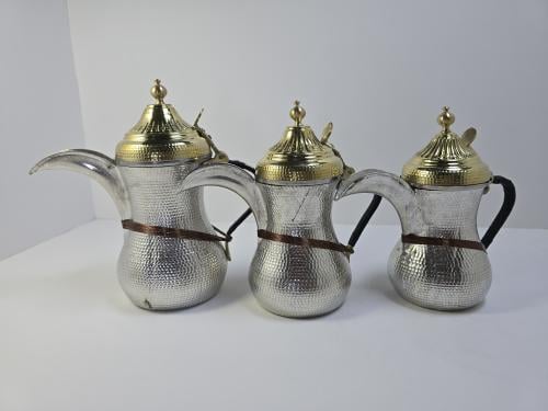 دلة حب الرمان - طقم 3 قطع