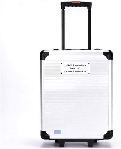 طقم عدة 187 قطعة شنطة الصيانة المتنقله