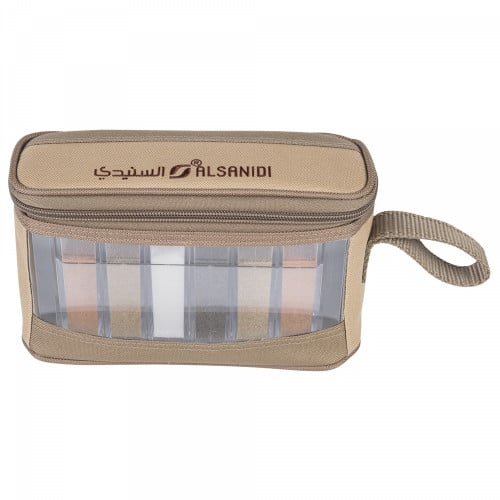 شنطة بهارات 6 علبة بلاستيك SN10754-ND