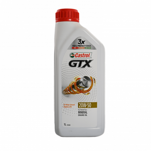 كاسترول GTX *12. 20W50 لتر 1