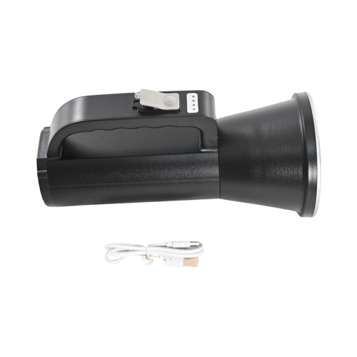 كشاف يدوي شحن اسود DLC. 32851