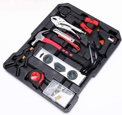 طقم عدة 187 قطعة شنطة الصيانة المتنقله