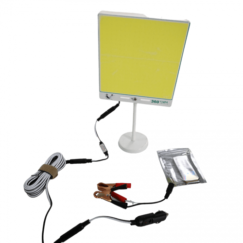 لمبة قاعدة مغناطيس 400W بطارية - ولاعة 360