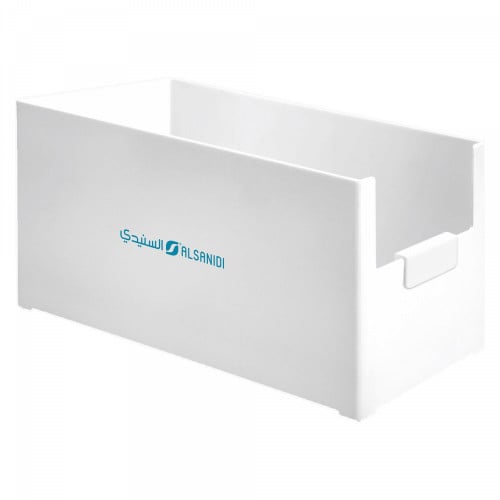 صندوق تخزين ادوات بلاستيك ابيض 15/28x14 سم 0722