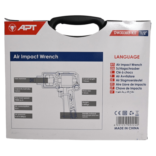 دريل كفرات هواء 1/2 طقم 13 قطعة APT DW3030 5K MINI...