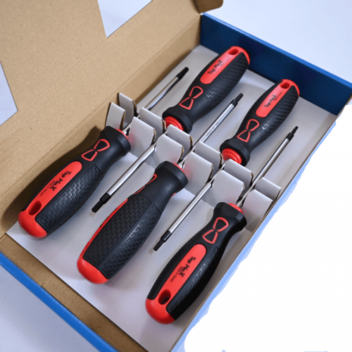 طقم مفكات نجمه 5 / قطع TOP MAX