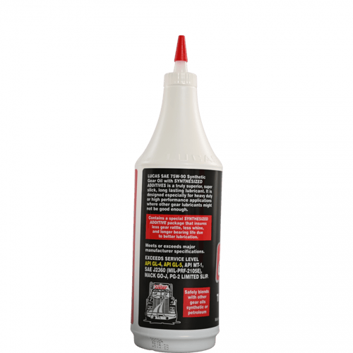 زيت تروس تخليقي LUCAS 75W90