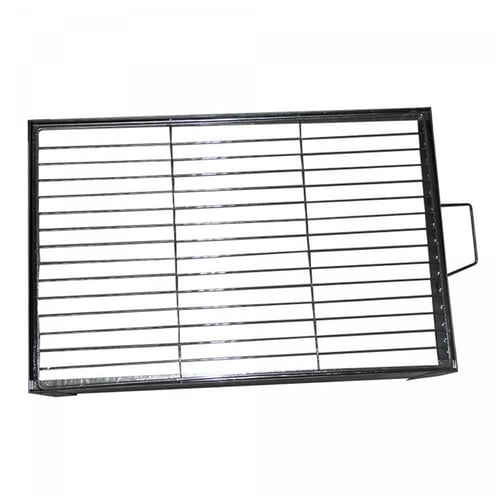 منقلة 45x30 سم مع شبك فضي