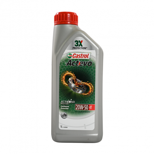 كاسترول زيت دراجه ناريه اكتيفو 4T 20W50