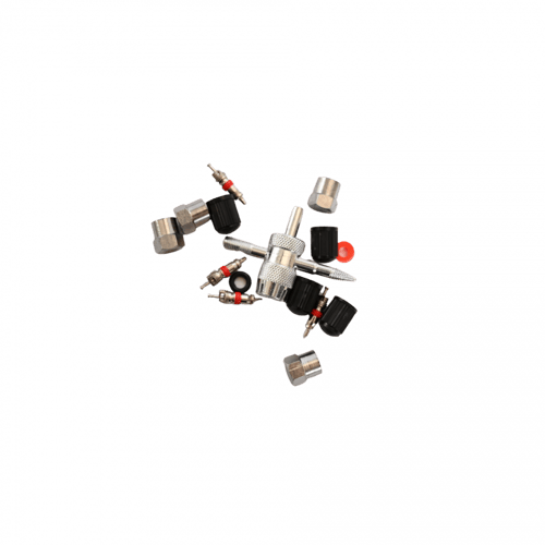 عيار هواء مع بلوف تنسيم هواء علبة بلاستيك سفاري