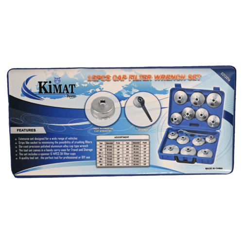 طقم مفتاح كوب المنيوم 15 قطعة صيني