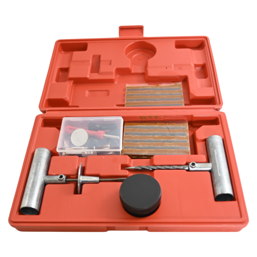 طقم اصلاح بنشر تيوب لست علبة احمر بلاستيك 014310