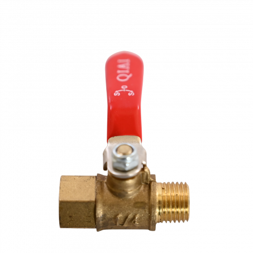 ولف 1/4-1/4 سن داخلي - خارجي نحاس