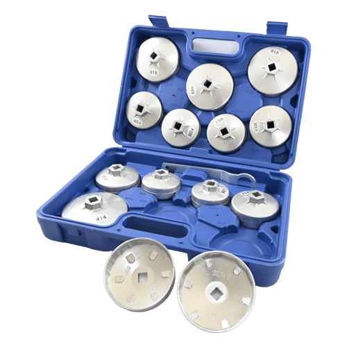 طقم مفتاح كوب المنيوم 15 قطعة صيني