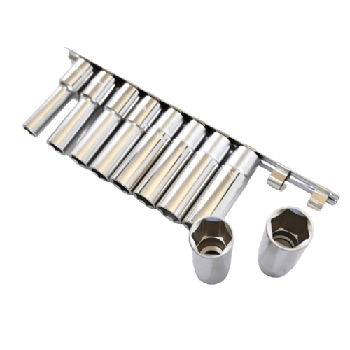 طقم حبات بكس 1/2 طويل ملي 10 قطع TOP MAX